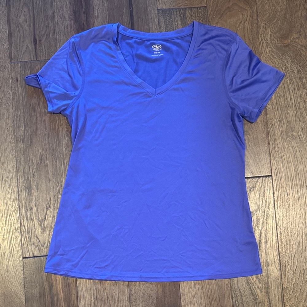 Women's V-Neck periwinkle athleticTop